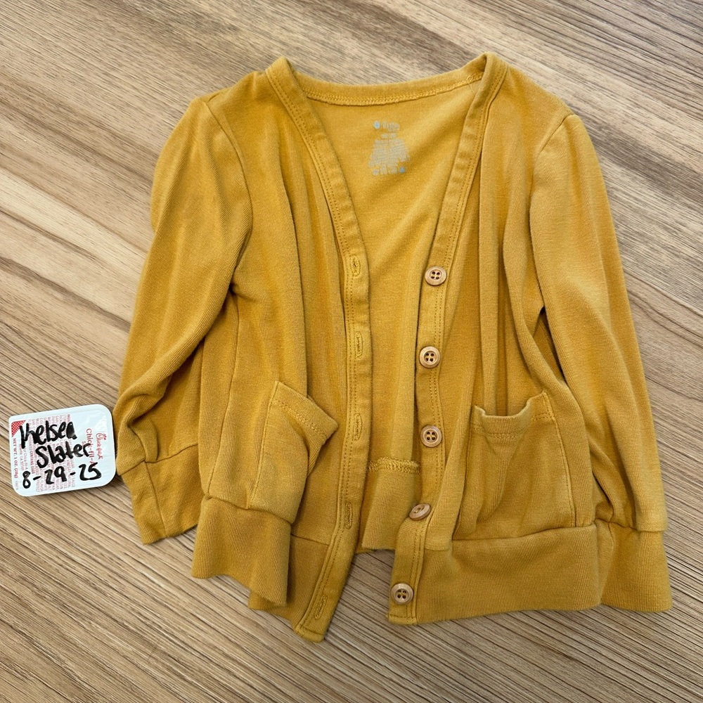 Kyte BABY Mustard Cardigan